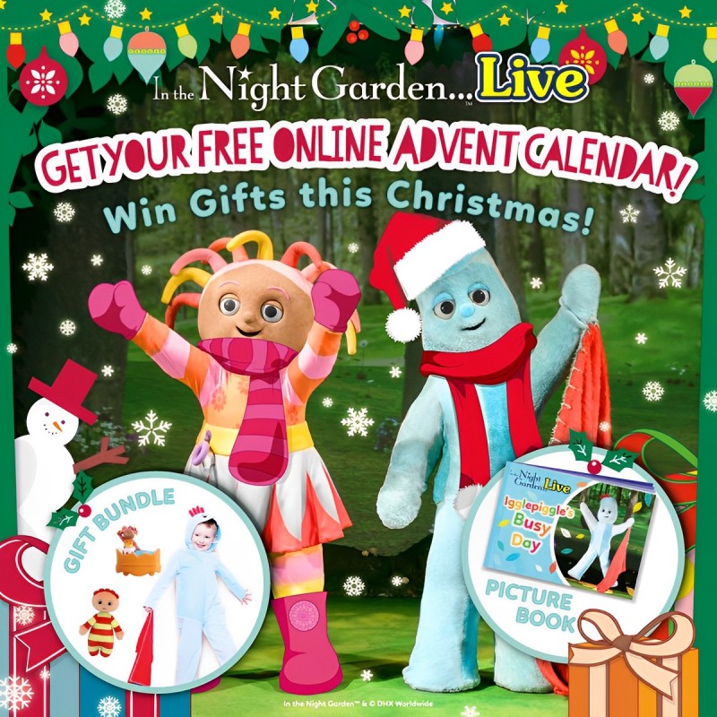 Free In the Night Garden Live Picture Books & Gift Bundles