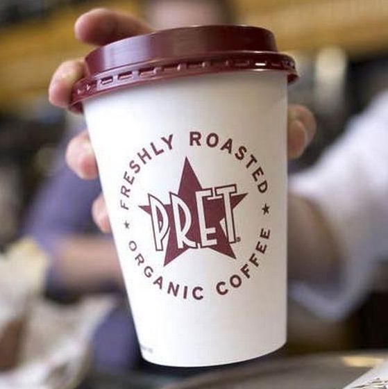 Free Pret Coffee (Worth £20)