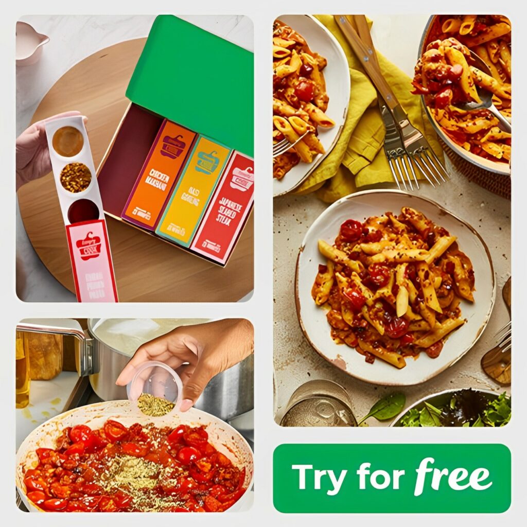 Free 4 Recipe Kits (Worth £9.99)