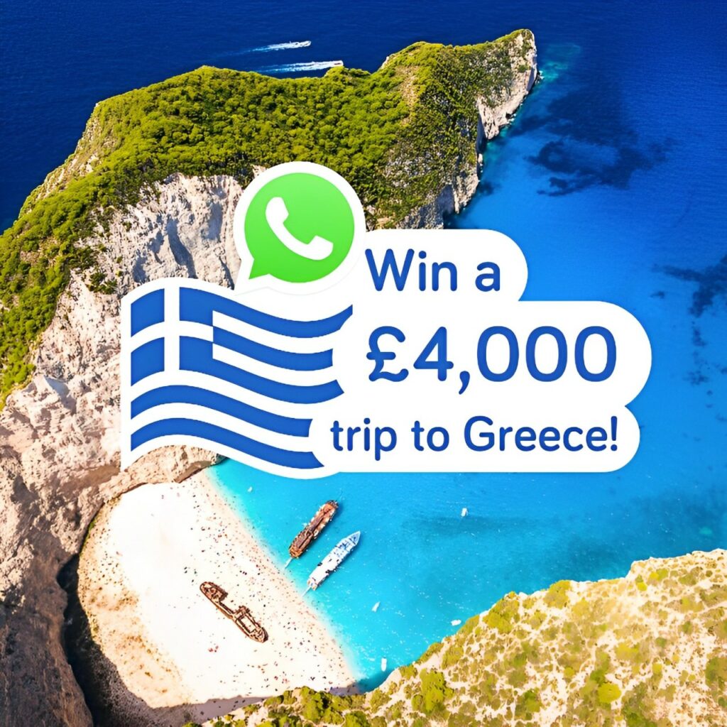 Win A Greek Adventure (Worth £4,000)