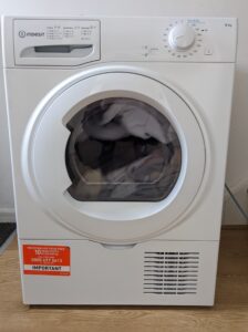 Woman Receives FREE Indesit Tumble Dryer Worth £250!