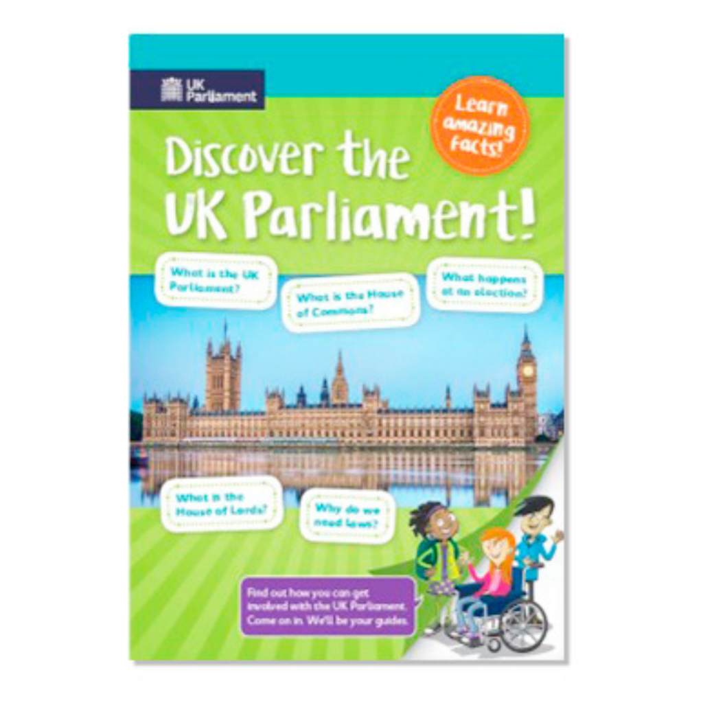 Free Discover the UK Parliament Booklet