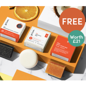 Free Grüum Luxury Hair, Face & Body Products (Worth £20)