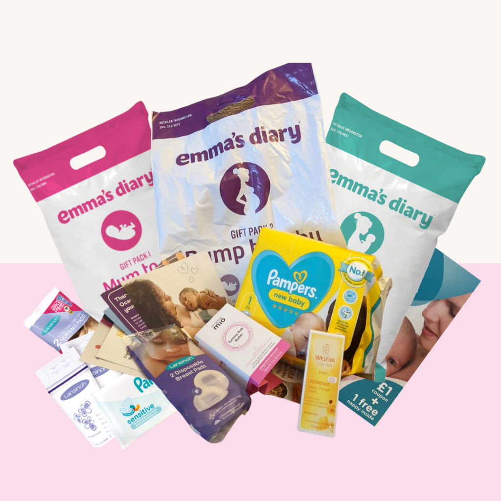 Free Mum & Baby Gift Packs With a Full Pack of Pampers