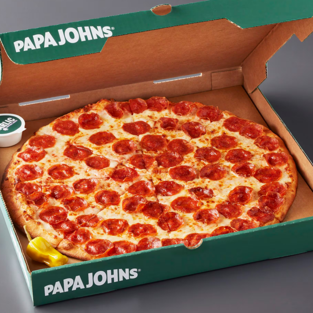 Free Papa Johns Pizza