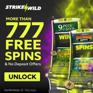 StrikeWild- More Than 777 Free Spins & No Deposit Offers